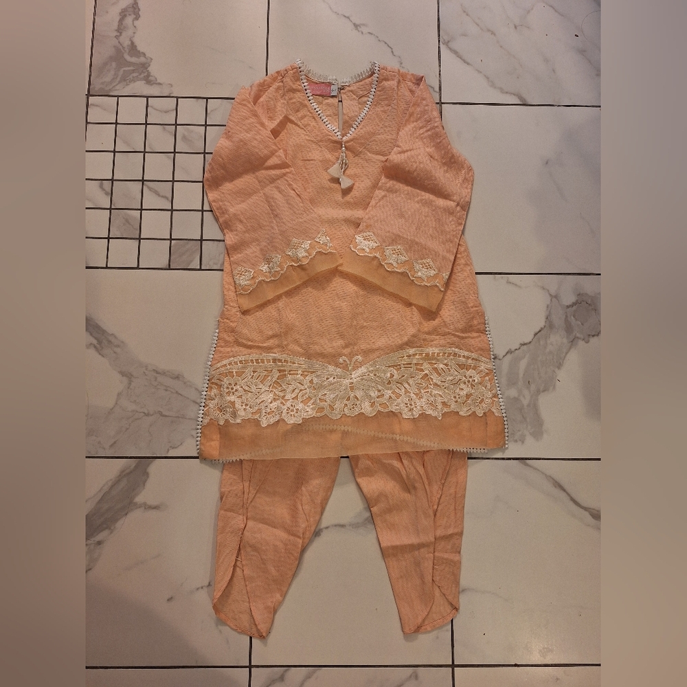 Girls Sana Safinaz Pakistani 2 Piece Salwar Kameez 5-6 Years